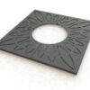 Grille d'arbre organic motif B