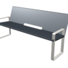 Banc fer plat