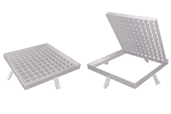 Grille de puisard articulée